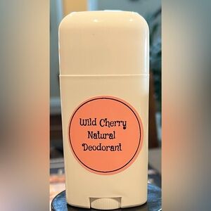 Hand Crafted Wild Cherry Deodorant -
